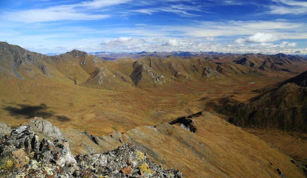 Lac Grizzly, parc territorial Tombstone (Yukon, Canada)