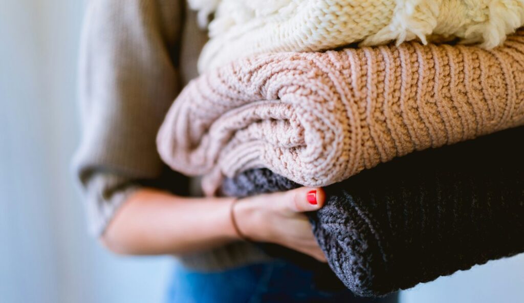 Couverture de voyage légère ou châle surdimensionné