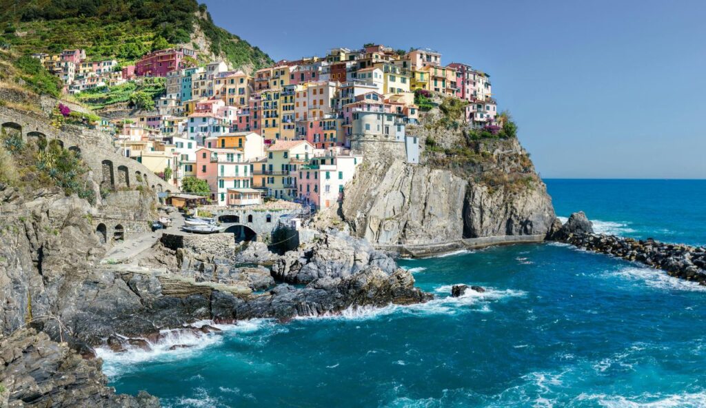 Sentier de Monterosso à Vernazza, Cinque Terre, Italie