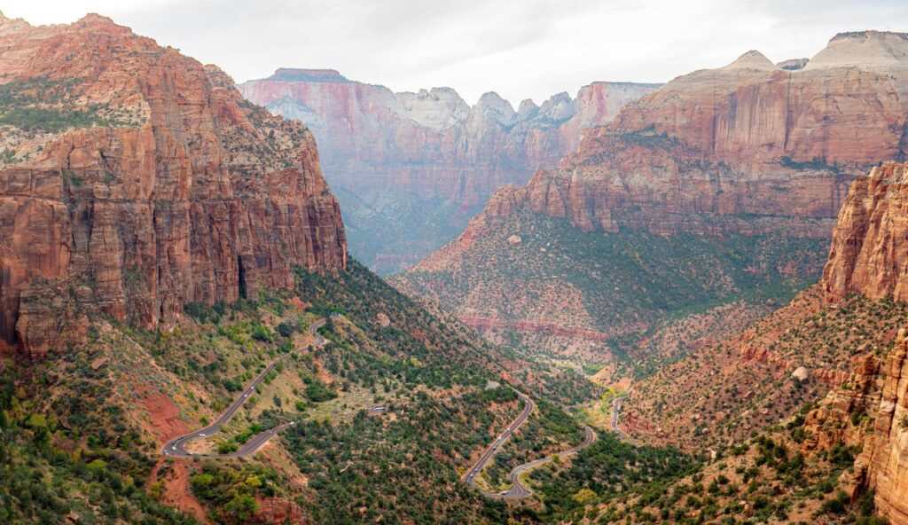 Canyon Overlook Trail, parc national de Zion, Utah
