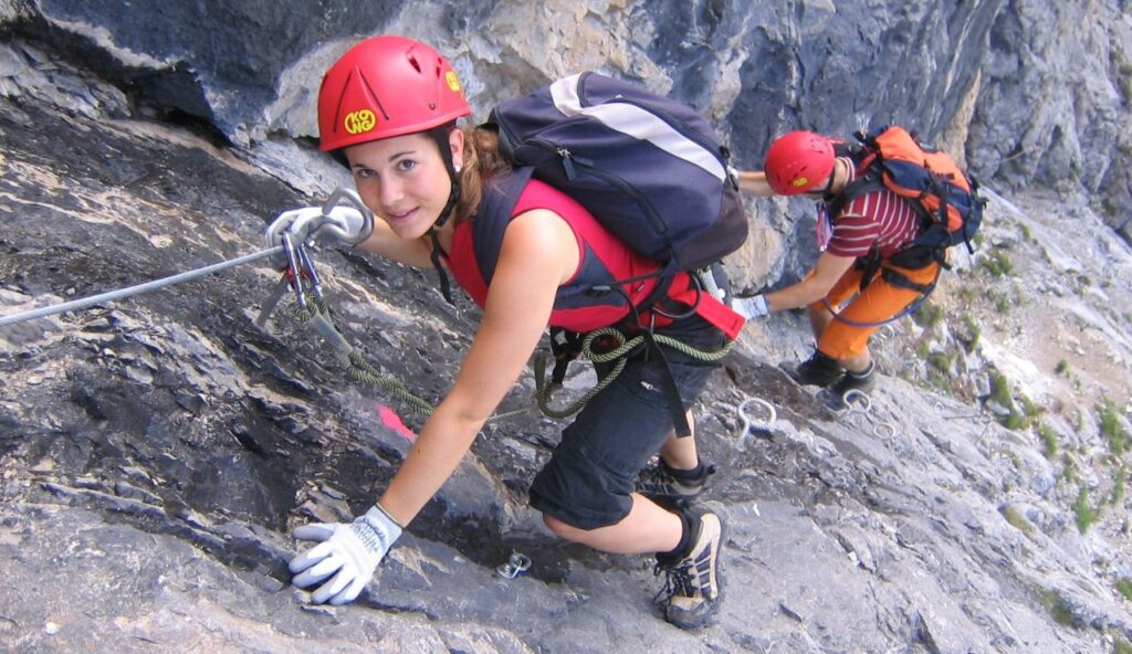 Via Ferrata Débutante (guidée)